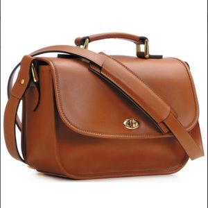 Ona - Palma Cognac Leather Camera Bag